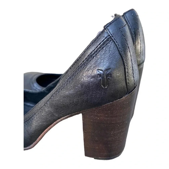 Frye Carson heel Oxford Black Size 5.5 - Picture 7 of 8